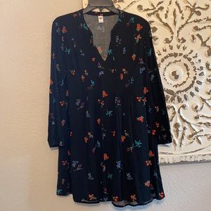Old Navy Floral Long Sleeve Dress